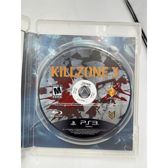 KillZone 3 PlayStation 3 PS3 2011 Shooter Game CIB Complete W/ Manual - Picture 5 of 9